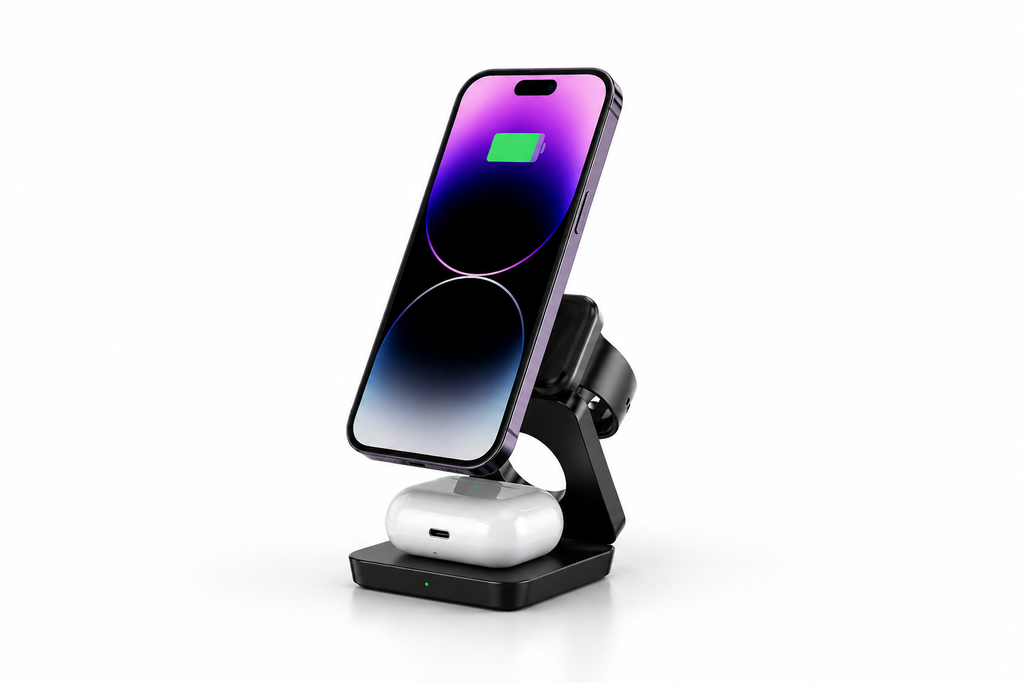 3-in-1 Magnetic Wireless Charger